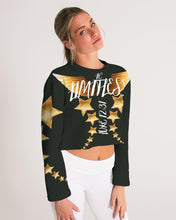 Limitless Dark Out Women's Cropped Sweatshirt