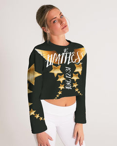 Limitless Dark Out Women's Cropped Sweatshirt