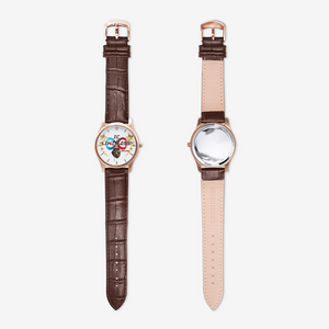 LIMITLESS Classic Fashion Unisex Print Black Quartz Watch