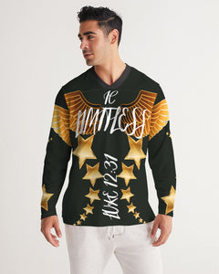 Limitless Dark Out  Men's Long Sleeve Sports Jersey