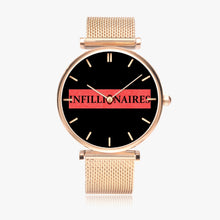 INFILLIONAIRES 156. New Stylish Ultra-Thin Quartz Watch (With Indicators)