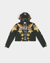 Limitless Dark Out Women's Cropped Hoodie