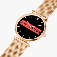 INFILLIONAIRES 156. New Stylish Ultra-Thin Quartz Watch (With Indicators)