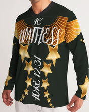 Limitless Dark Out  Men's Long Sleeve Sports Jersey