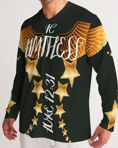 Limitless Dark Out  Men's Long Sleeve Sports Jersey