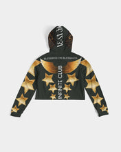Limitless Dark Out Women's Cropped Hoodie