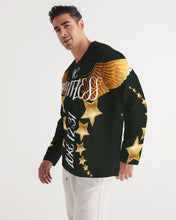 Limitless Dark Out  Men's Long Sleeve Sports Jersey
