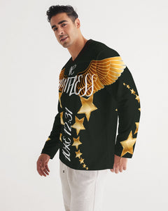 Limitless Dark Out  Men's Long Sleeve Sports Jersey