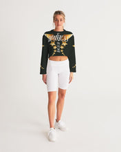 Limitless Dark Out Women's Cropped Sweatshirt