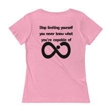 INFINITE DIAMOND LADIES' SCOOP-NECK T-SHIRT
