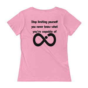 INFINITE DIAMOND LADIES' SCOOP-NECK T-SHIRT