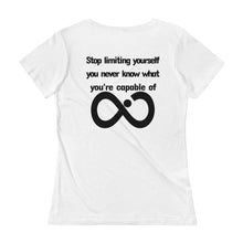 INFINITE DIAMOND LADIES' SCOOP-NECK T-SHIRT