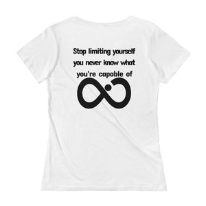 INFINITE DIAMOND LADIES' SCOOP-NECK T-SHIRT