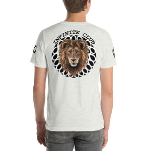 INFINITE LION PINK BLACK DESIGNS SHORT-SLEEVE UNISEX T-SHIRT