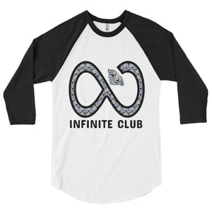 INFINITE DIAMOND 3/4 SLEEVE RAGLAN SHIRT