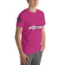 INFINITE LION PINK BLACK DESIGNS SHORT-SLEEVE UNISEX T-SHIRT