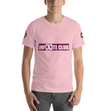 INFINITE LION PINK BLACK DESIGNS SHORT-SLEEVE UNISEX T-SHIRT