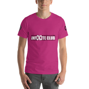 INFINITE LION PINK BLACK DESIGNS SHORT-SLEEVE UNISEX T-SHIRT
