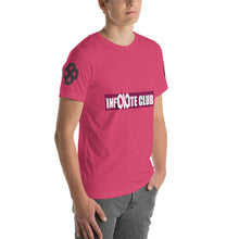 INFINITE LION PINK BLACK DESIGNS SHORT-SLEEVE UNISEX T-SHIRT