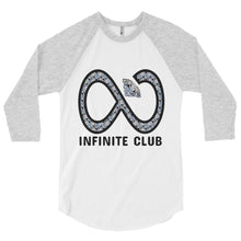 INFINITE DIAMOND 3/4 SLEEVE RAGLAN SHIRT