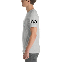 INFINITE LION PINK BLACK DESIGNS SHORT-SLEEVE UNISEX T-SHIRT