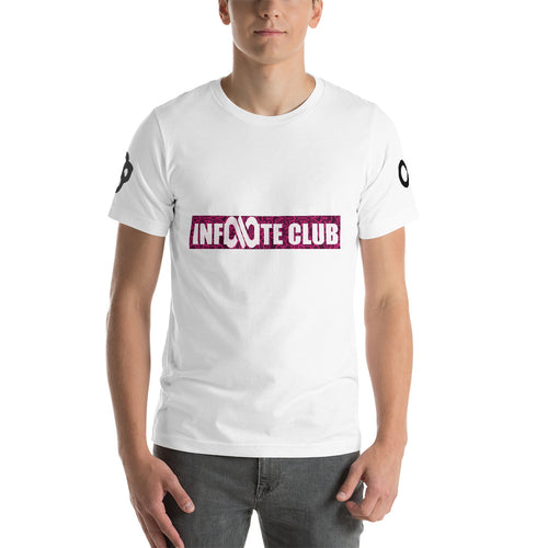 INFINITE LION PINK BLACK DESIGNS SHORT-SLEEVE UNISEX T-SHIRT