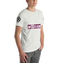 INFINITE LION PINK BLACK DESIGNS SHORT-SLEEVE UNISEX T-SHIRT