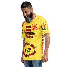 FEAR NEVER BEGINNING TO LIVE MEN'S T-SHIRT
