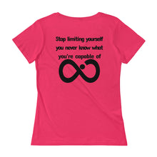 INFINITE DIAMOND LADIES' SCOOP-NECK T-SHIRT
