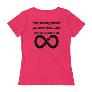 INFINITE DIAMOND LADIES' SCOOP-NECK T-SHIRT