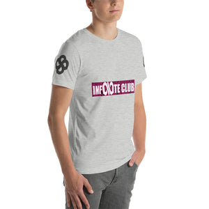 INFINITE LION PINK BLACK DESIGNS SHORT-SLEEVE UNISEX T-SHIRT