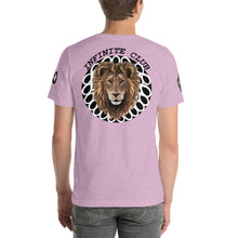 INFINITE LION PINK BLACK DESIGNS SHORT-SLEEVE UNISEX T-SHIRT