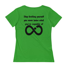 INFINITE DIAMOND LADIES' SCOOP-NECK T-SHIRT