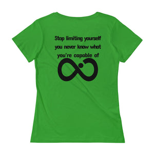 INFINITE DIAMOND LADIES' SCOOP-NECK T-SHIRT