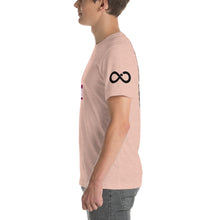 INFINITE LION PINK BLACK DESIGNS SHORT-SLEEVE UNISEX T-SHIRT
