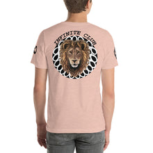 INFINITE LION PINK BLACK DESIGNS SHORT-SLEEVE UNISEX T-SHIRT