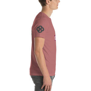 INFINITE LION PINK BLACK DESIGNS SHORT-SLEEVE UNISEX T-SHIRT