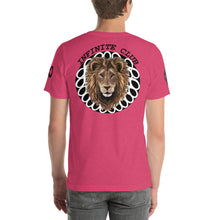 INFINITE LION PINK BLACK DESIGNS SHORT-SLEEVE UNISEX T-SHIRT