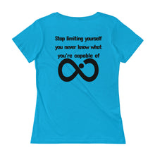 INFINITE DIAMOND LADIES' SCOOP-NECK T-SHIRT