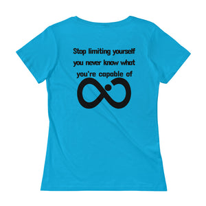 INFINITE DIAMOND LADIES' SCOOP-NECK T-SHIRT