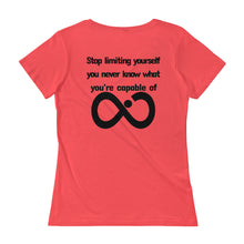 INFINITE DIAMOND LADIES' SCOOP-NECK T-SHIRT