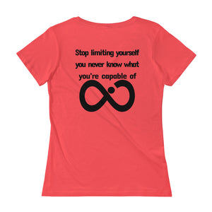 INFINITE DIAMOND LADIES' SCOOP-NECK T-SHIRT