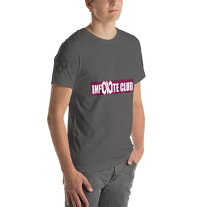 INFINITE LION PINK BLACK DESIGNS SHORT-SLEEVE UNISEX T-SHIRT