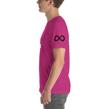 INFINITE LION PINK BLACK DESIGNS SHORT-SLEEVE UNISEX T-SHIRT