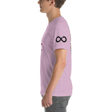 INFINITE LION PINK BLACK DESIGNS SHORT-SLEEVE UNISEX T-SHIRT