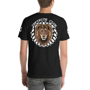 INFINITE LION ORIGINAL DESIGN WHITE DESIGNS SHORT SLEEVE UNISEX T-SHIRT
