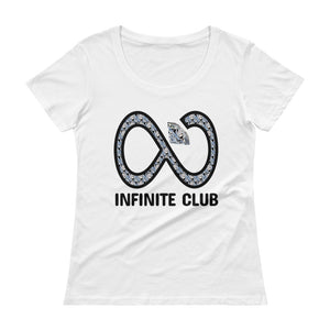 INFINITE DIAMOND LADIES' SCOOP-NECK T-SHIRT