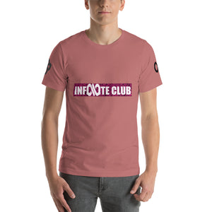 INFINITE LION PINK BLACK DESIGNS SHORT-SLEEVE UNISEX T-SHIRT
