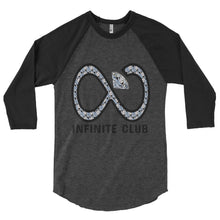 INFINITE DIAMOND 3/4 SLEEVE RAGLAN SHIRT