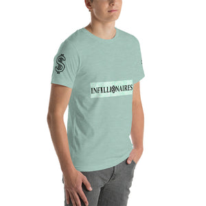 INFILLIONAIRE'S SHORT-SLEEVE UNISEX T-SHIRT